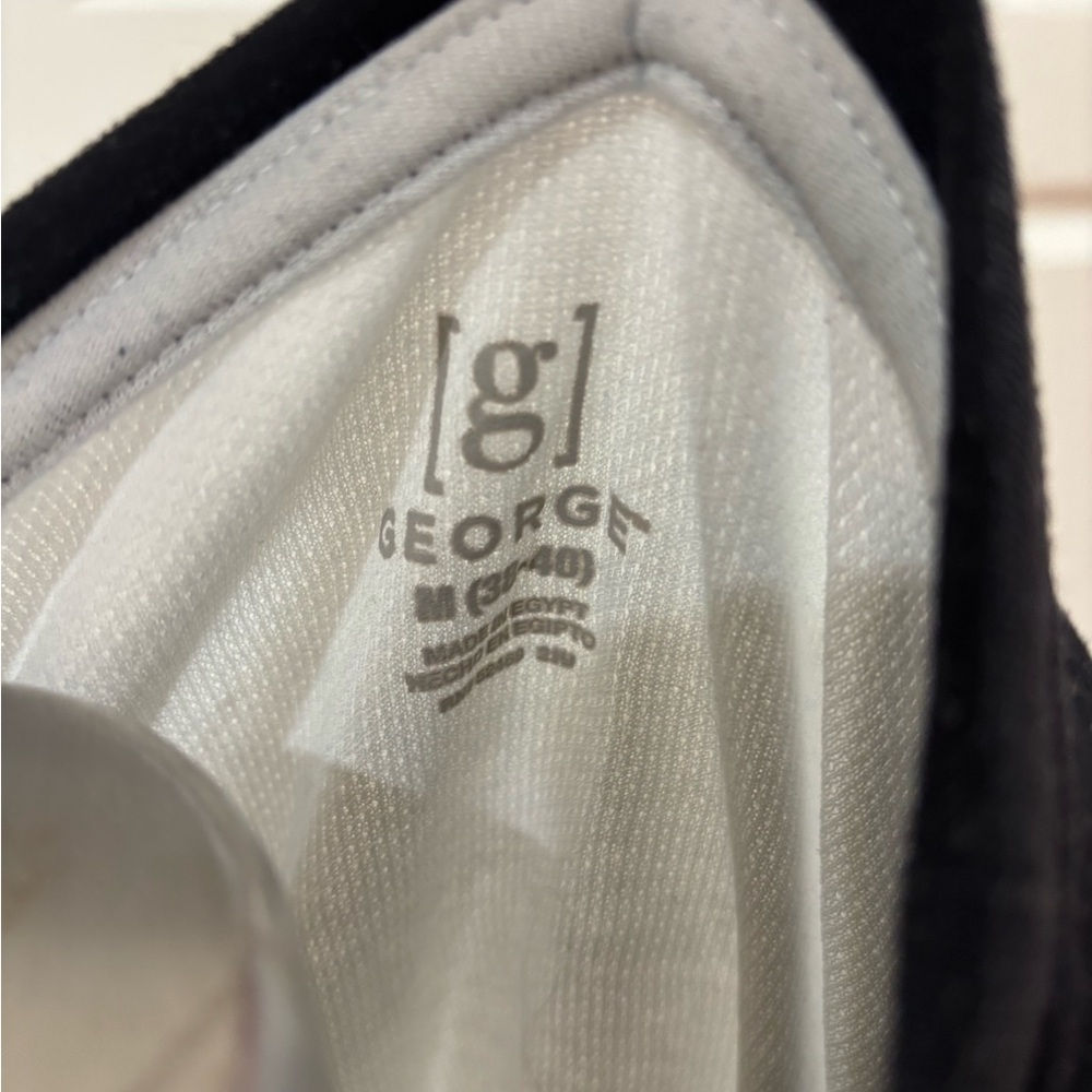 George Black and White Raglan T-Shirt - Picture 2 of 2